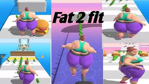Fat 2 Fit games all levels android, ISO Gameplay new updated 8-9