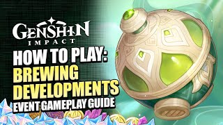 How To Play Brewing Developments Day 1 Event Guide | Trial Characters Only High Score | Genshin 3.6