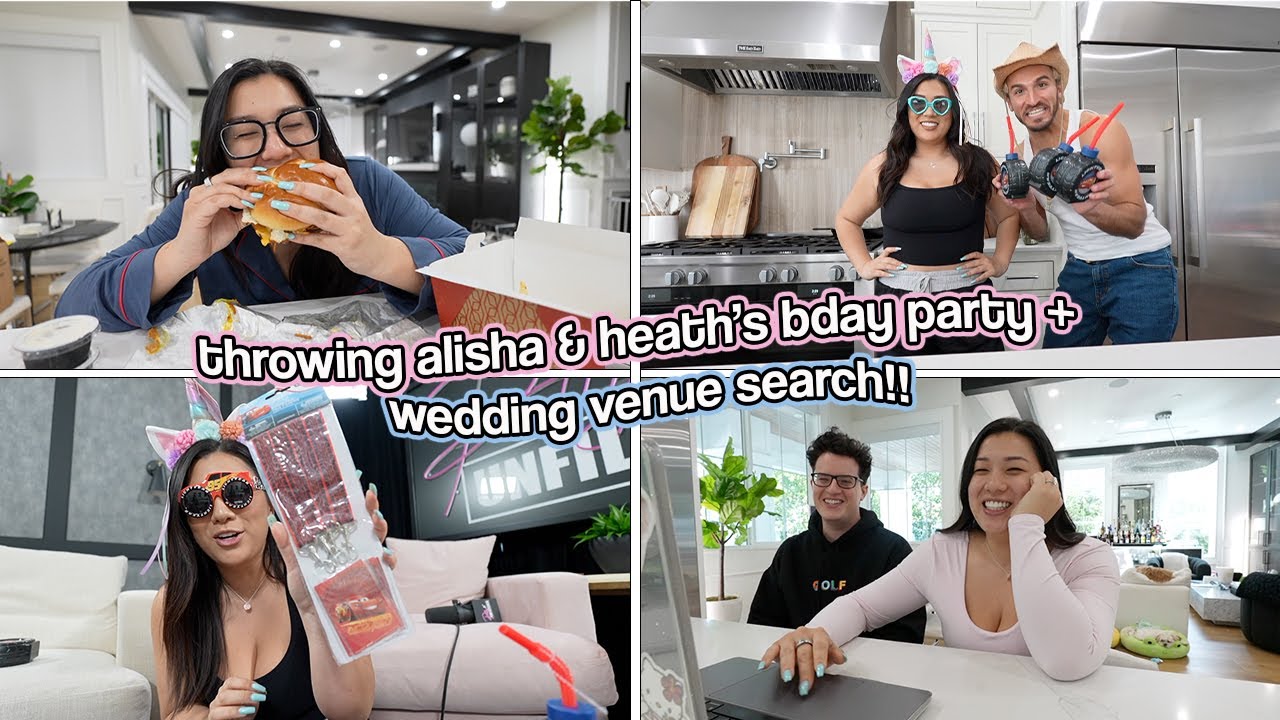 WEDDING VENUE SEARCH!! throwing alisha & heath's bday party!!