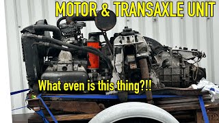 Weird boxer engine & transmission unit