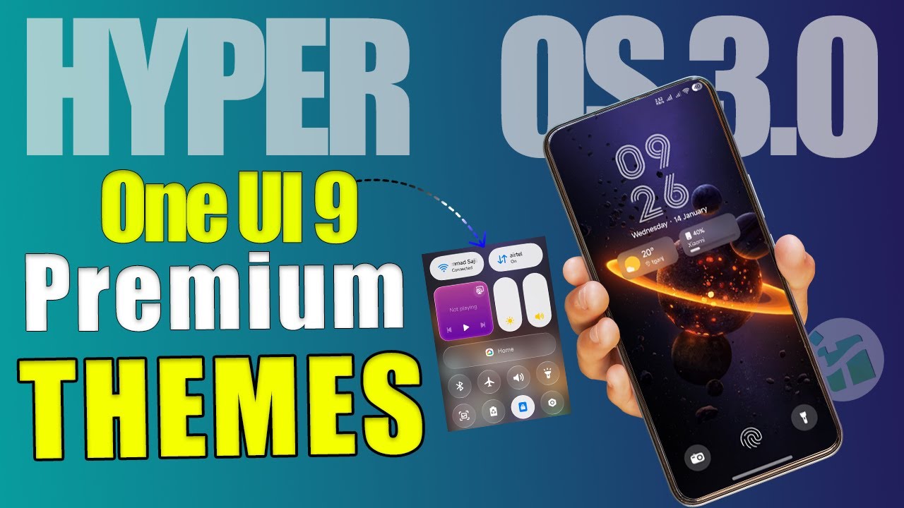 China Themes For Global Devices Support HyperOS 3 Control Center