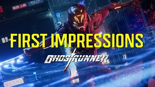 Ghostrunner Review: First Impressions