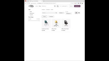 Odoo 17 eCommerce Website