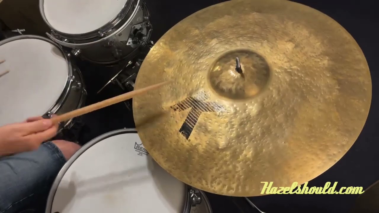 Zildjian K Custom Dark Complex Ride 21” 2436 g - YouTube