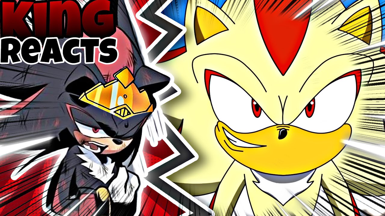 King Shadow Reacts To Shadow Vs Vegeta Pt.2 | SUPER SHADOW VS SSG ...