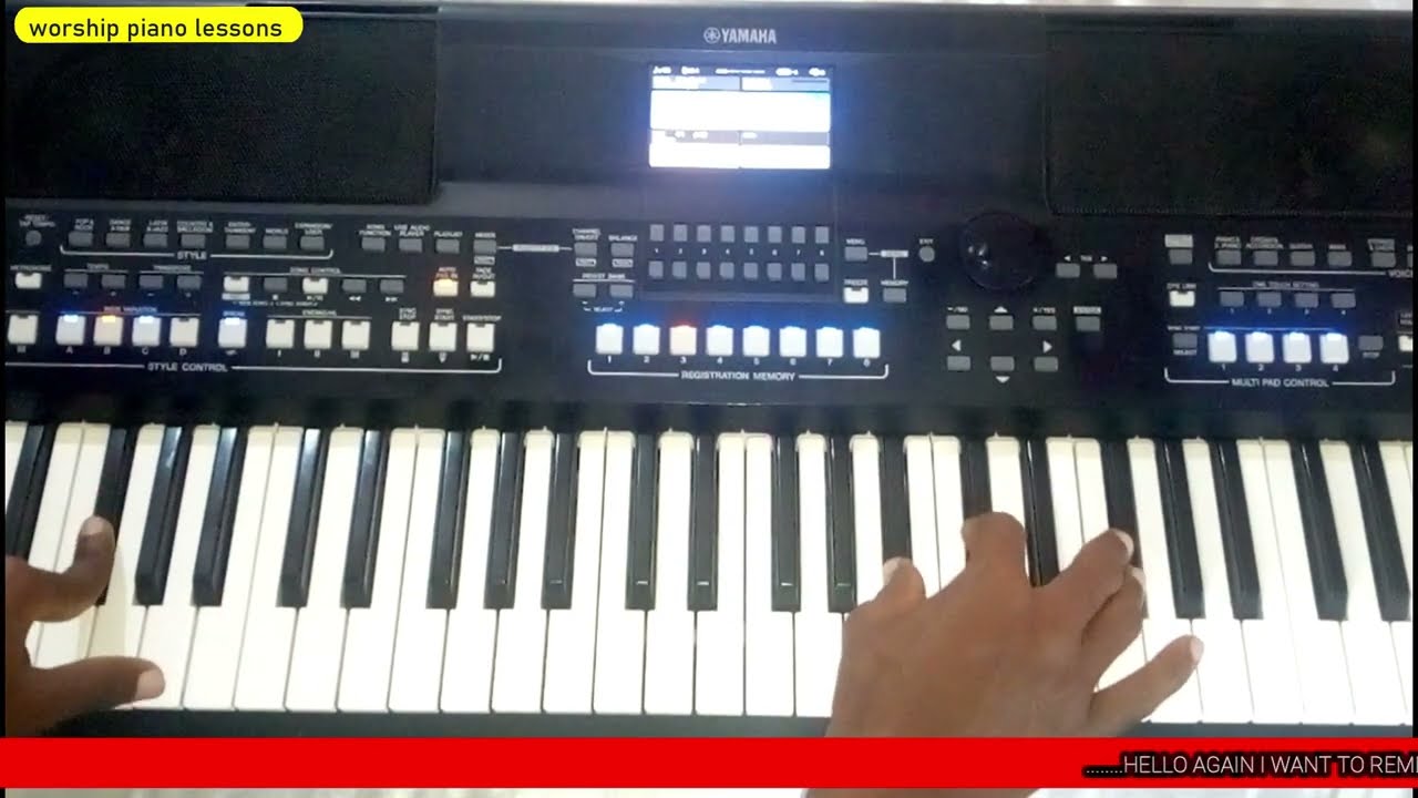 Moyo wangu by patrick kubuya_ simple F# key for beginners @worshipsam