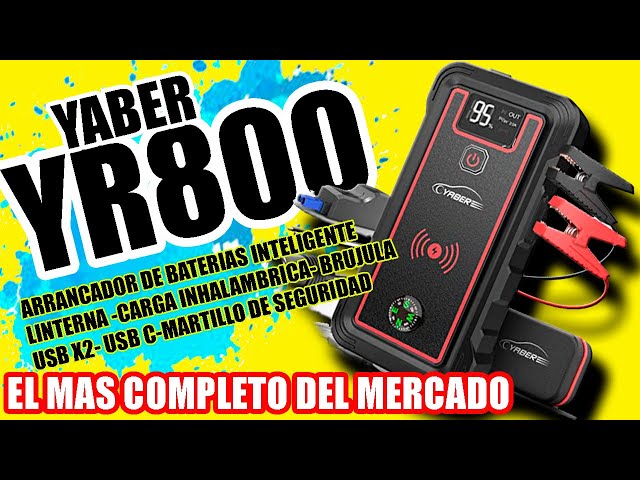 ✓ ARRANCADOR DE COCHE YABER ✓ ¡¡¡UNBOXING Del Arrancador de Coche YABER que  ARRASA en !!!👈 