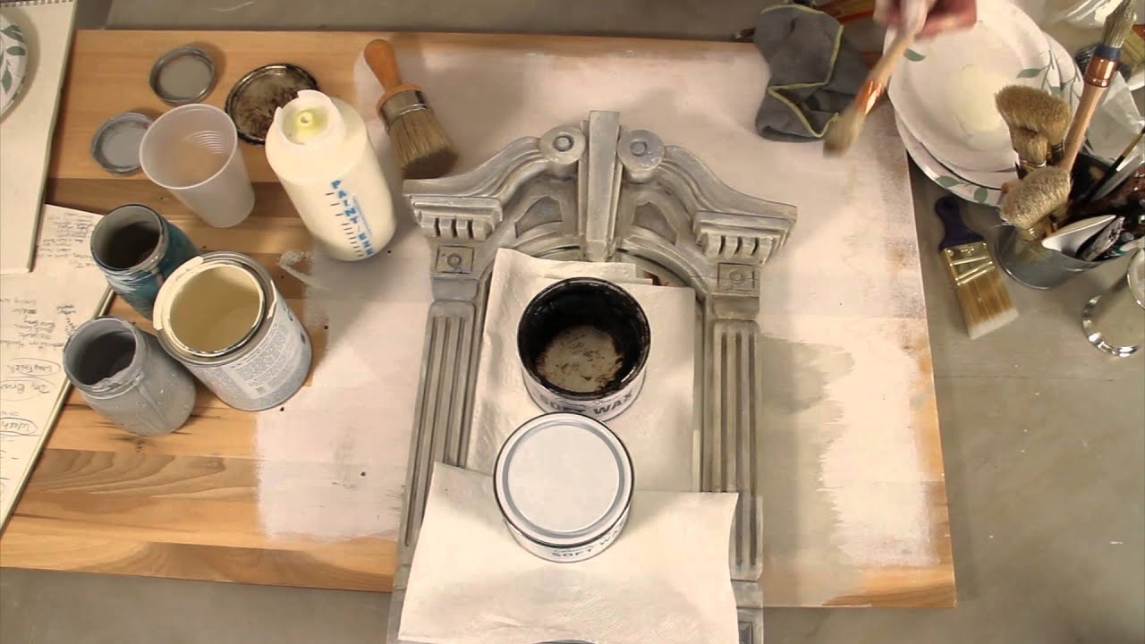 How to Use Annie Sloan Dark Wax YouTube