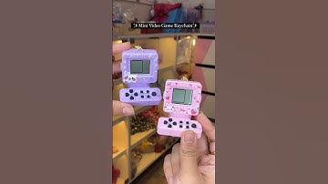 Mini video game Keychain🎮 #videogames #keychain #viral #ytshorts #giftideas #shorts #trending #gift