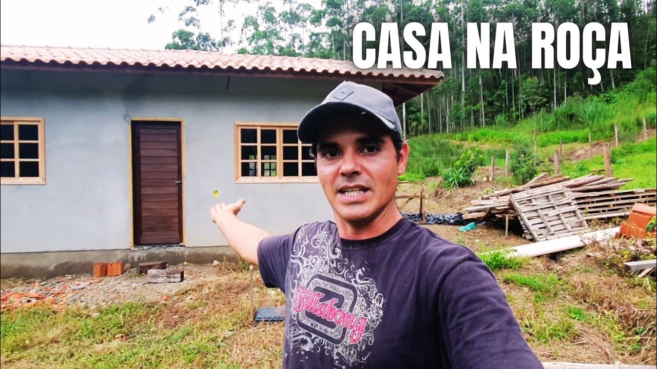 FASE FINAL DA MINHA CASA NA ROÇA POR DENTRO