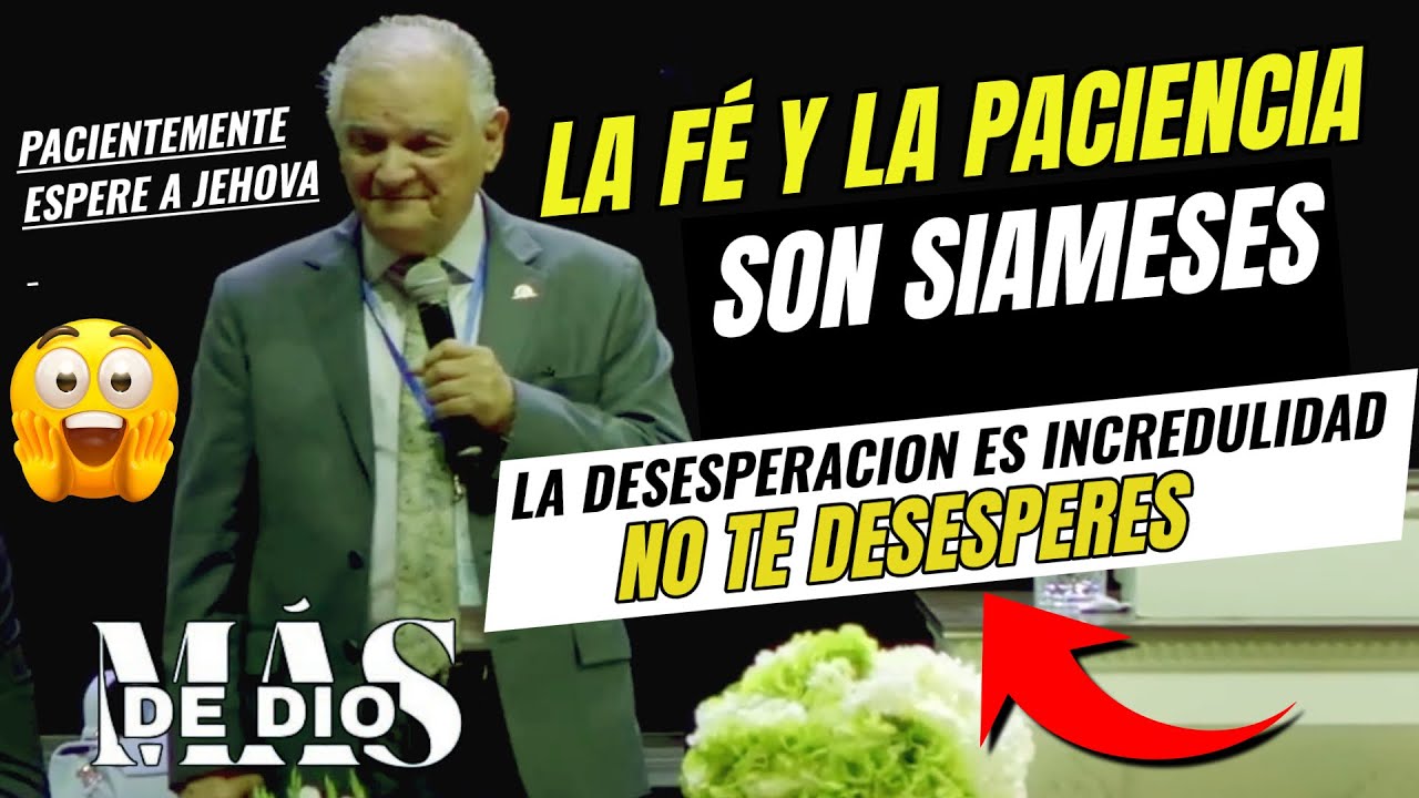 🤨​ LA IMPACIENCIA ES FALTA DE FE 😨  Pastor: Alvaro Torres