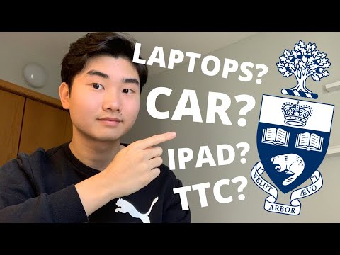 WHAT TO BUY BEFORE GOING TO UNIVERSITY OF TORONTO | THINGS YOU SHOULD/SHOULDN'T BUY | CARS | IPADS