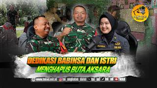 The Dedication of a Babinsa and His Wife to Eradicate Illiteracy