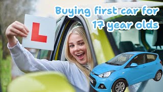 Buying first car for 17 year old to learn to drive in (plus a 2014 Hyundai i10 review)