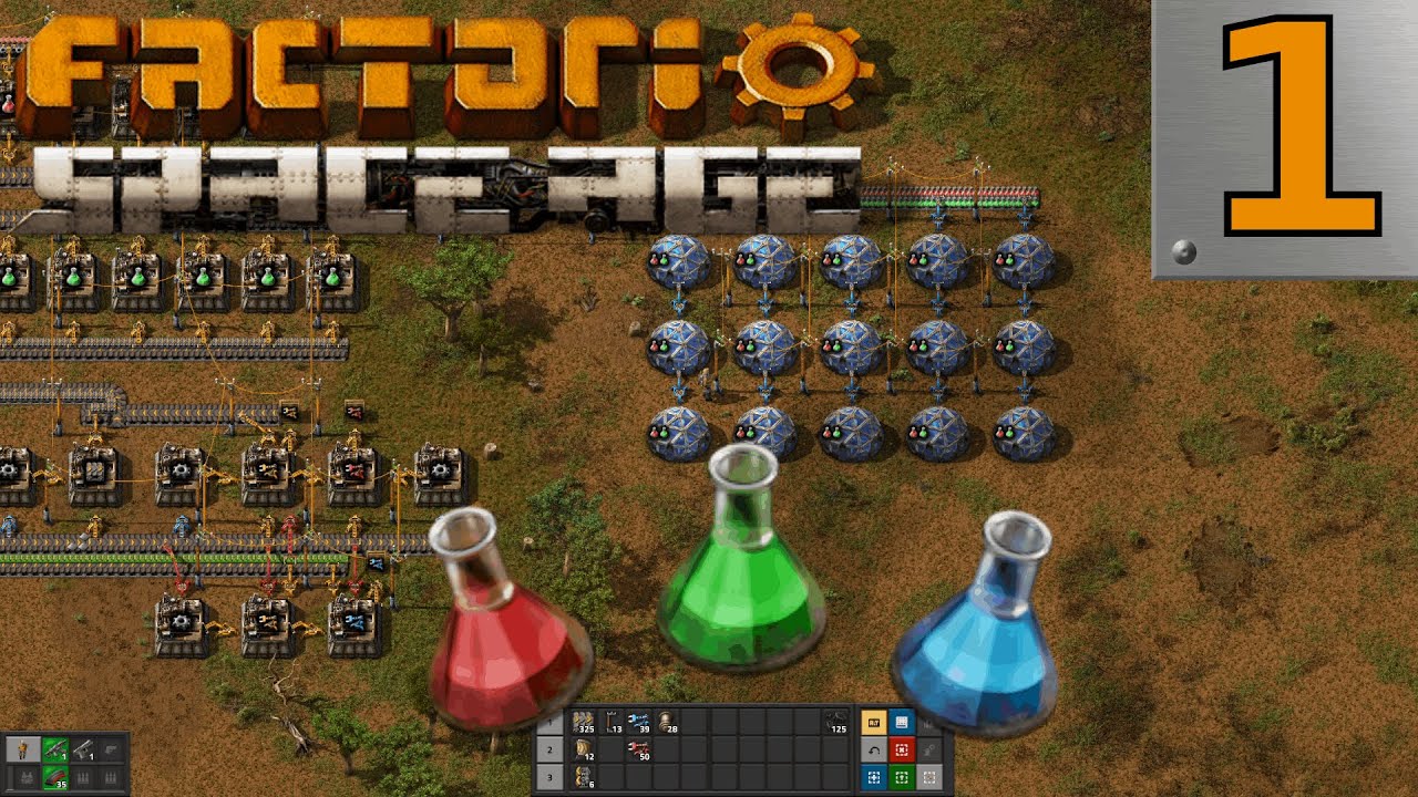 Conquering the early game in Factorio Space Age [01] - YouTube
