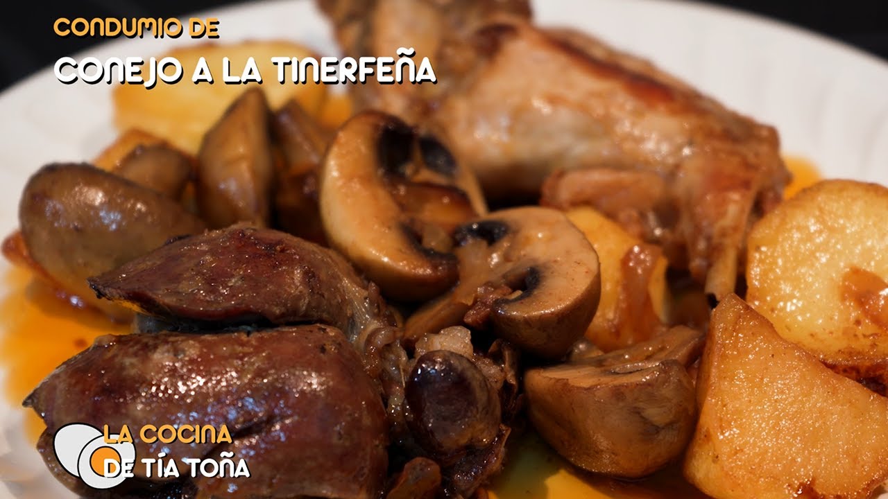 Condumio de Conejo a la Tinerfeña. LA COCINA DE TÍA TOÑA