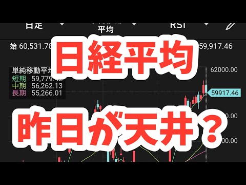 日経平均下落！昨日が天井？まだ上昇する？証拠金ヤバい追証で破産？NT倍率16！株式投資はもう古い日経225オプションが最強の副業【保存版】日経平均6万円突破ドル円159円ナスダックSOX指数最高値更新
