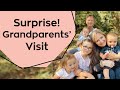 Surprise! Grandparents' Visit