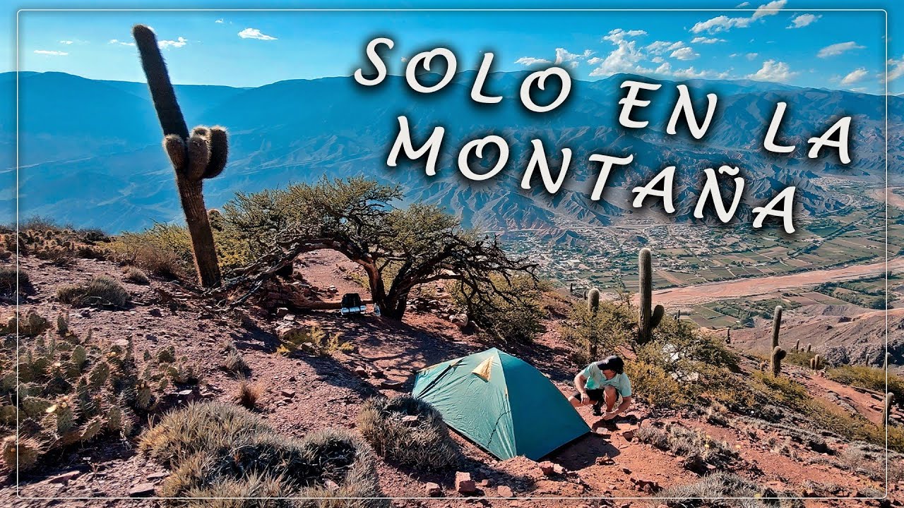 Paso FIN DE AÑO SOLO en un Cerro de La Quebrada de Humahuaca 🌄 Paleta del Pintor - Maimara, Jujuy