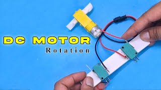 How to Change DC Motor Direction  |  Motor Direction Control Using DPDT Switch, DC Motor Projects