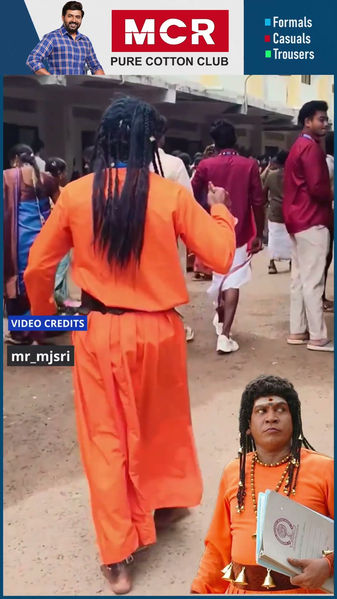 'யாரு யா இது Sorimuthu Ayyanar மாதிரி இருக்கு' ? Vadivelu Getup-ல வந்து College-அ அலறவிட்ட இளைஞர்