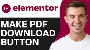 HOW TO MAKE PDF DOWNLOAD BUTTON IN ELEMENTOR (2025)
