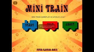 Mini Train gameplay levels 5-7 #2