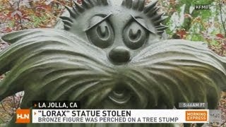 An Ode To A Stolen lorax Statue