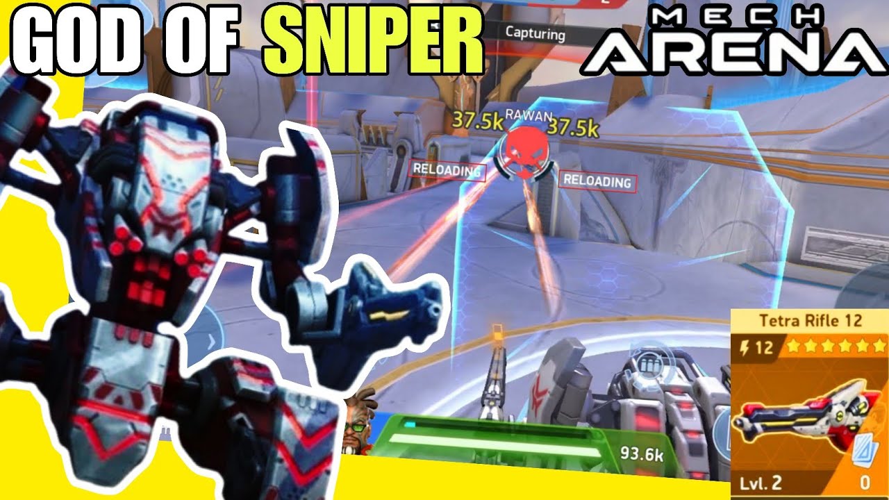 Mech Arena Sniper King 👑 Tera Rifle GOD Mode | One Shot One Kill Highlights 2025