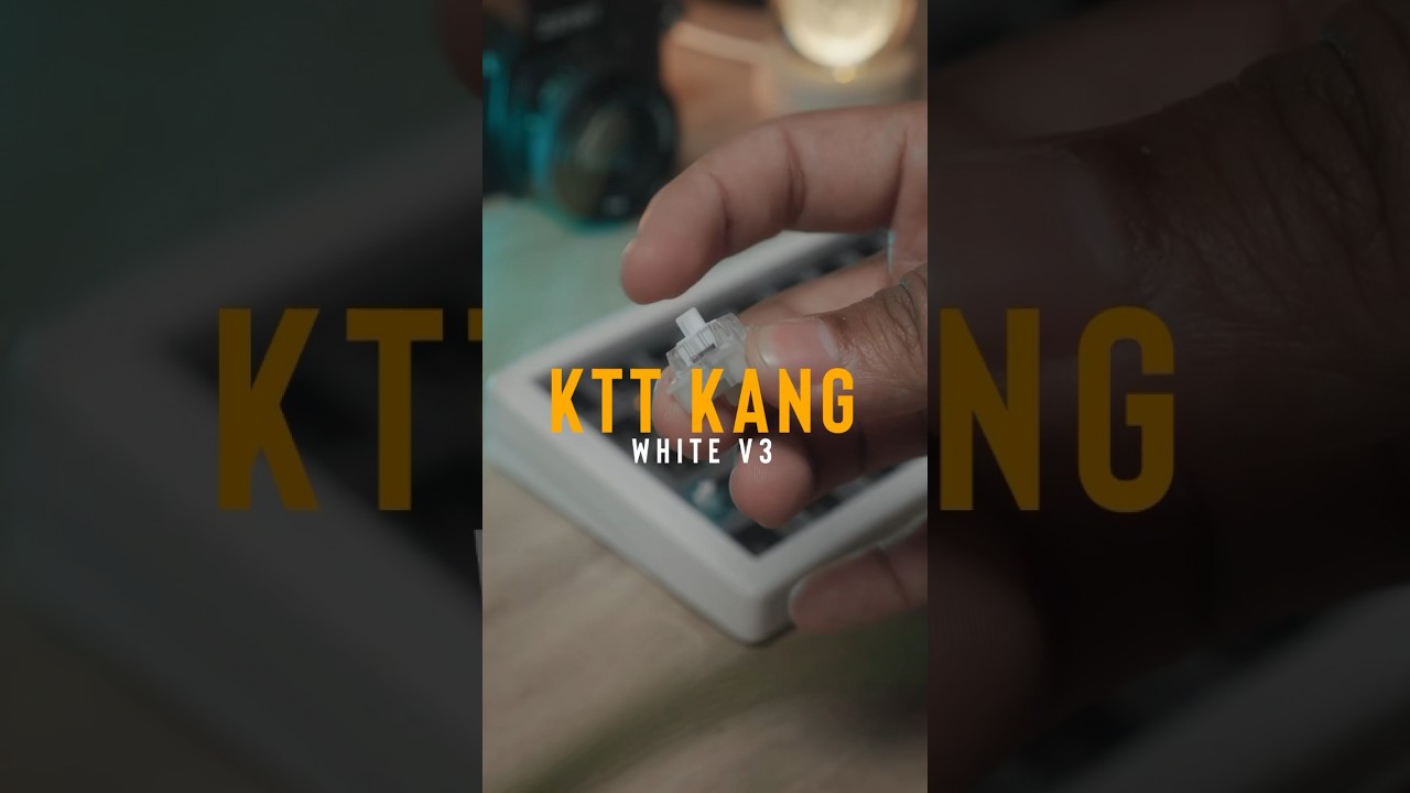 KTT KANG WHITE ASMR | CREAMY KEYBOARD | GMK67