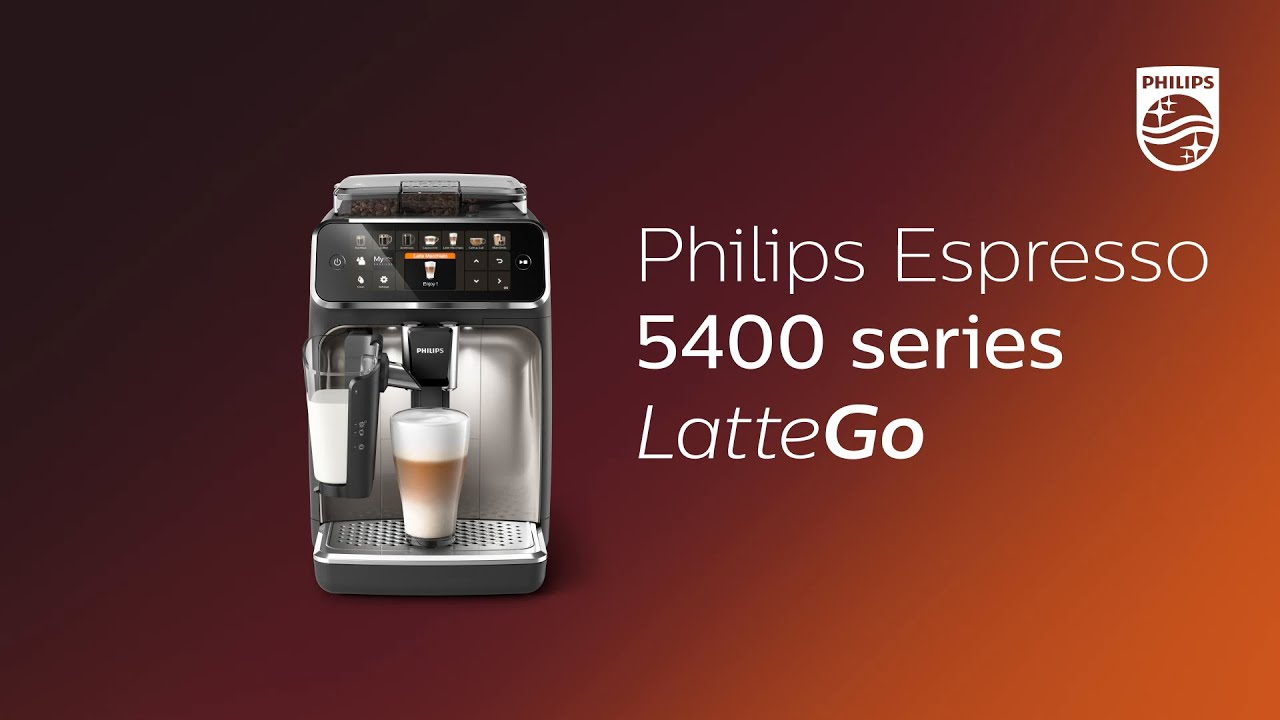 Philips Espresso LatteGo series 5400 - Product video