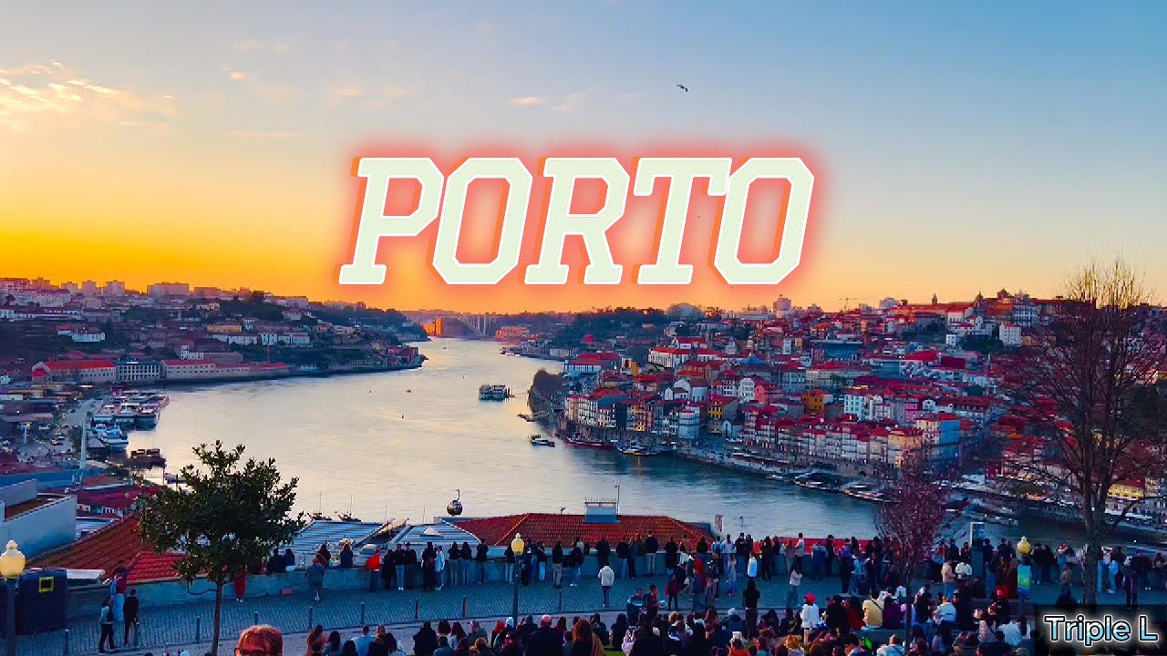 😍 Porto SLOWED DOWN: Ribeira’s Colors, Douro Boats & Sunset Magic, A Slow Cinematic Relaxing Escape!