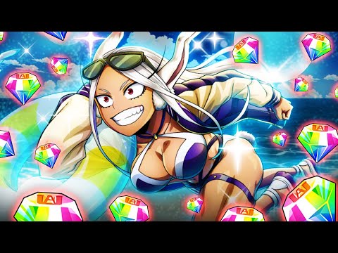 OH MY! 🥵 SUMMER BIKINI MIRKO Summons in My Hero Ultra Impact