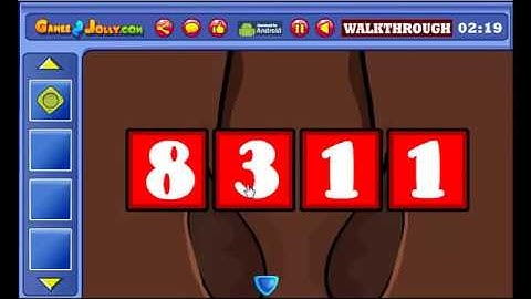 Games2Jolly - Monstrous Bear Rescue Walkthrough