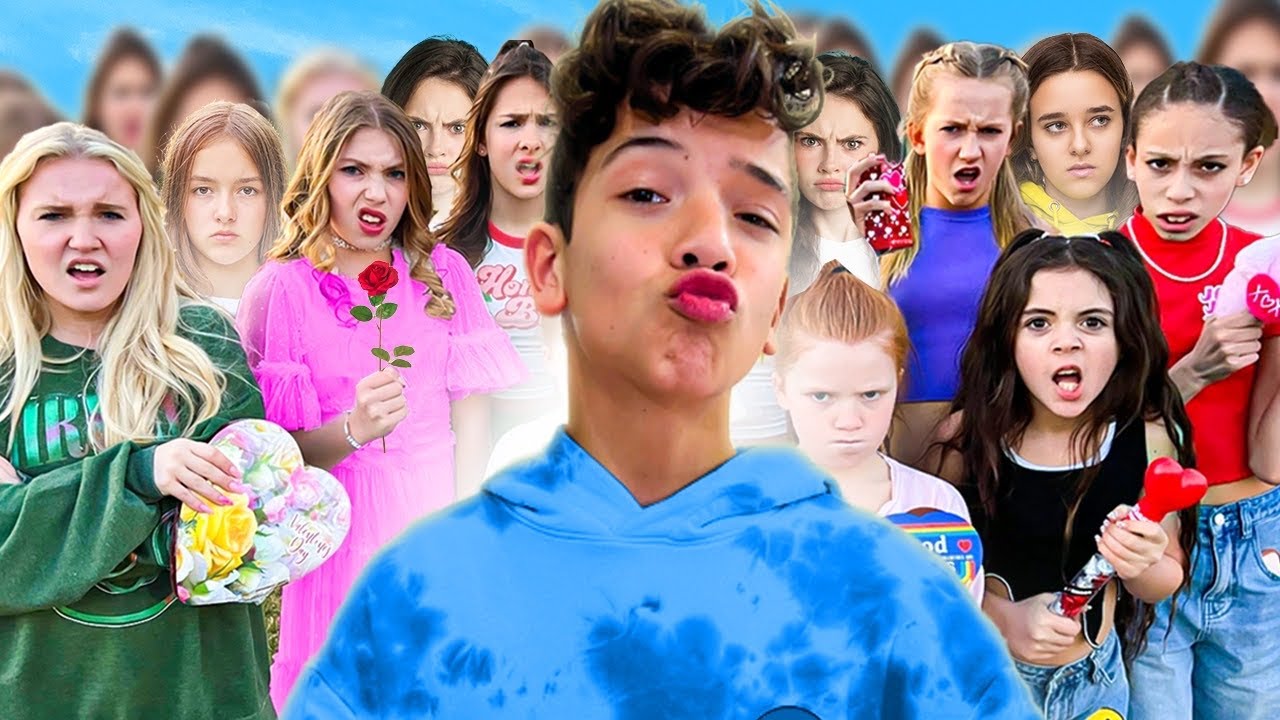 ASKING 10 Girls to be my VALENTINE! *goes wrong*