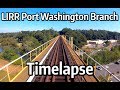  long island railroad timelapse  the eastbound port washington branch