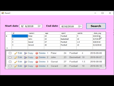 VB.net tutorial: filter by date mysql database between two datetimepickers 🔥