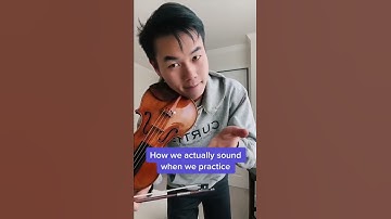 Thumbnail of What people think practicing the violin sounds like…
