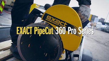 Exact PipeCut 360 Pro Series - Portable Pipe Cutting Machine