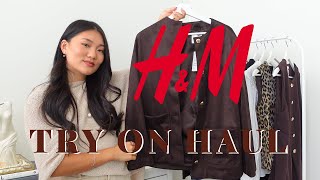 H&M Fall New In Try On Haul F/W 25 | PETITE FAHSION