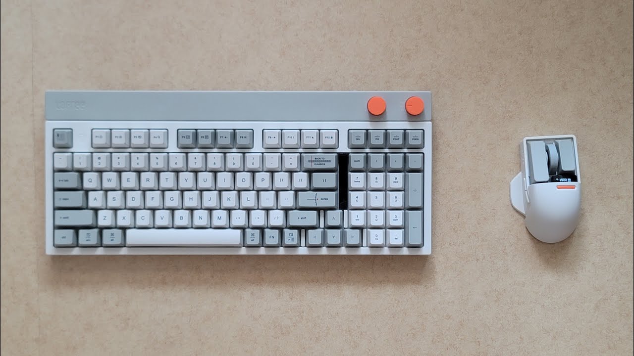 [Dieter Rams Style] Lofree-Block Key Board&Touch PBT Mouse Unboxing ...