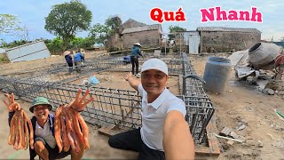 Tốc Độ Làm Nhà Nhanh Khủng Khiếp Và Phơi Mẻ Cá Siêu To Khổng Lồ... 