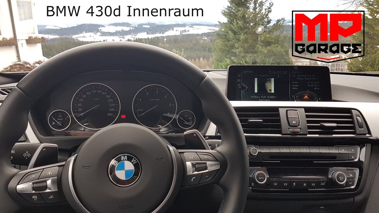 Bmw 430d Xdrive Gran Coupe Innenraum Erklarung Control Display Lenkrad Ausfuhrlich Mp Garage Youtube