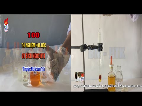 Video Thí nghiệm NH3 tác dụng FeCl3 [100 thí nghiệm hóa học] - youtube