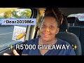 2019 Year Review | R5000 GIVEAWAY #Dear2019Me | Letter to Myself 📝 | Sanlam Savings