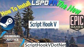 How To Install The New LSPDFR, ScriptHookV, And ScriptHookVDotNet! | #criminaljusticeyoutube