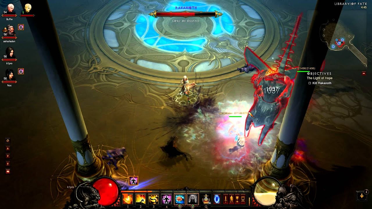 Diablo 3 Rakanoth Boss [Monk] Hell