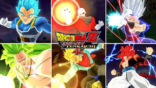 TODOS os NOVOS Ataques Especiais de DBZ Budokai Tenkaichi 4 BETA 14