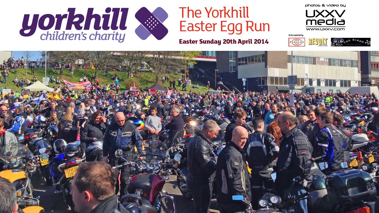 Yorkhill Easter Egg Run 2014 YEER Charity Bike Parade Glasgow Filmed by UXXV Media YouTube