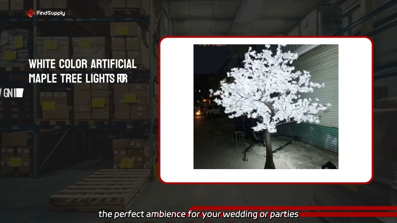 Artificial Maple Tree LED Lights for Wedding/Parties - Wholesale Supplier in China